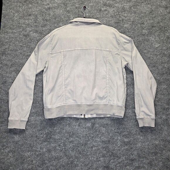 Sonoma Bomber Jacket Mens Large Full Zip Stand Collar Retro 80s 90s Costume - Picture 6 of 9